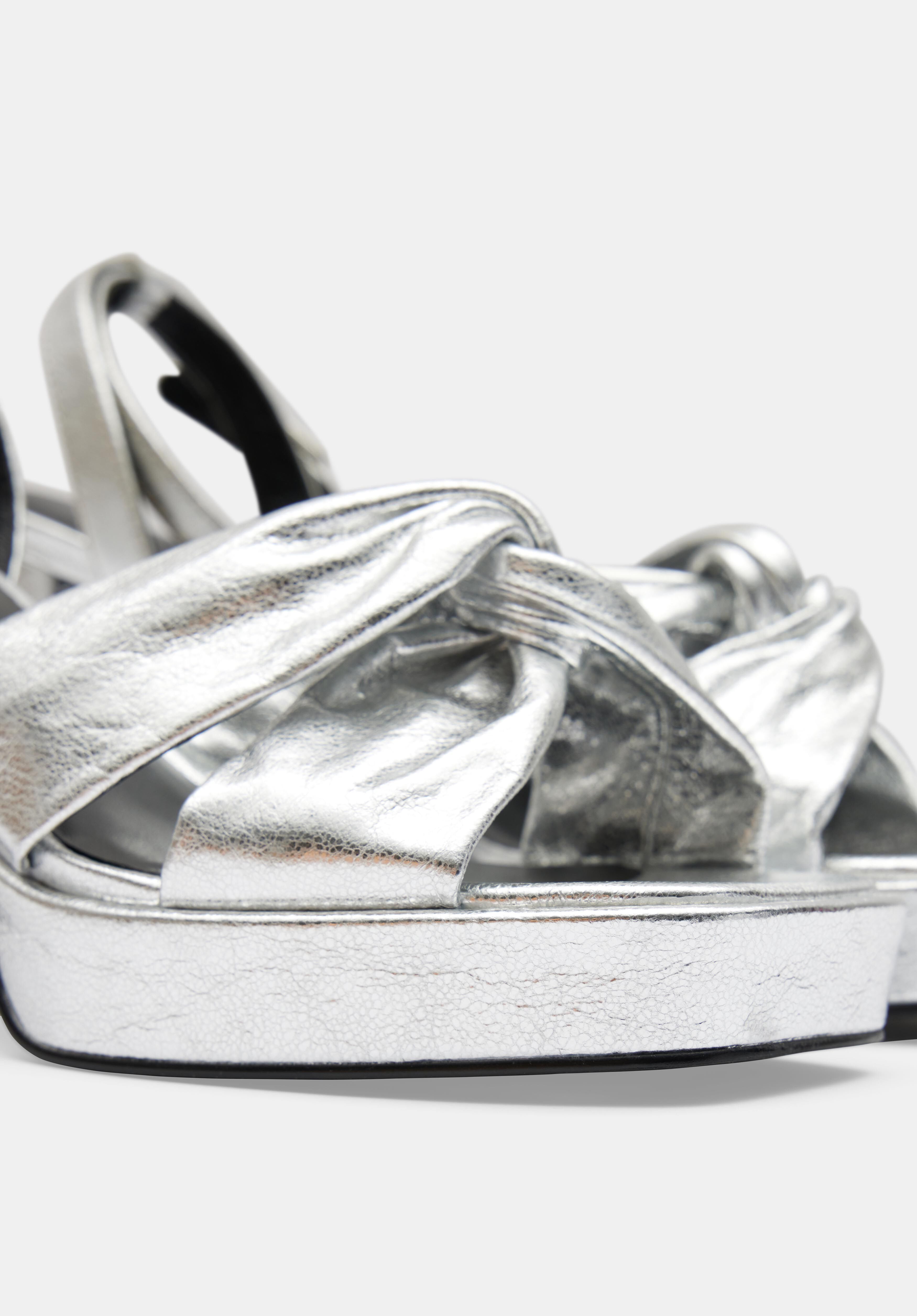 Hush silver sandals discount