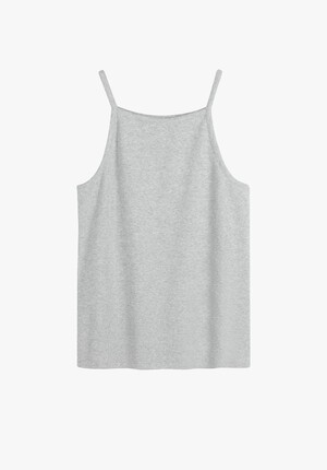 Como Ribbed Vest Top
