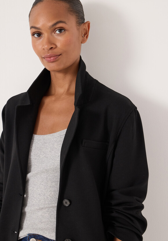 Relaxed Ponte Blazer