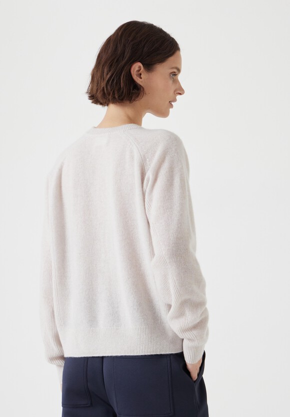 Jasmine Cashmere Rib Detail Jumper