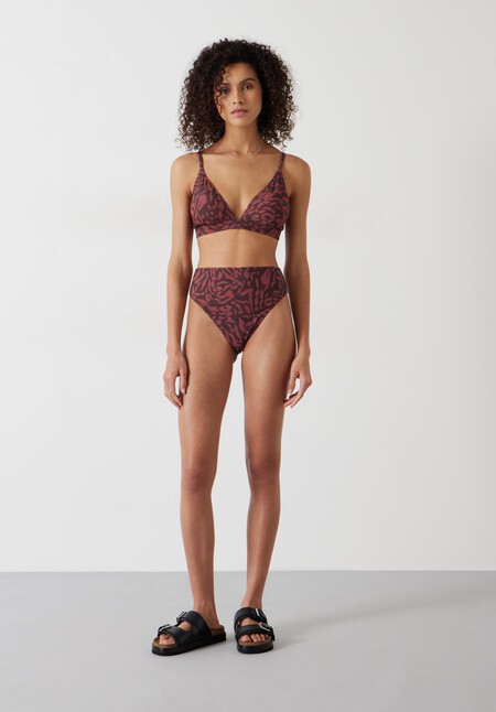 Harper High Waisted Bikini Bottoms