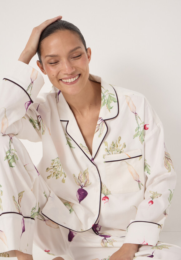 Brushed Cotton Harvest Print Pjyamas