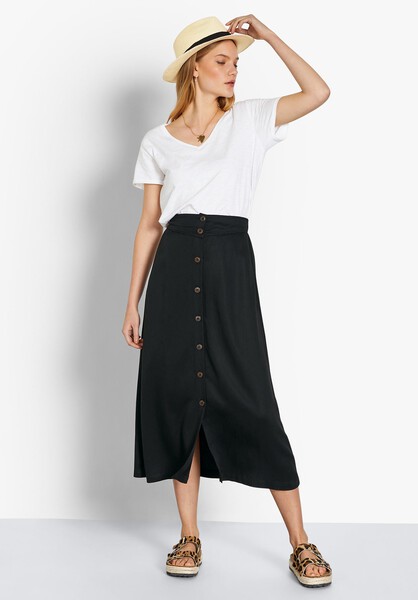 Jemima Button Skirt