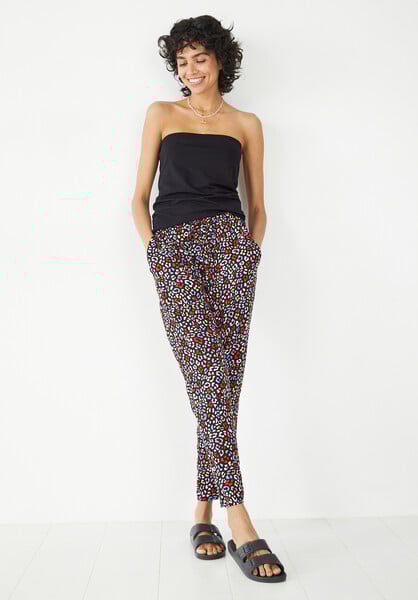 Cropped Easy Trousers