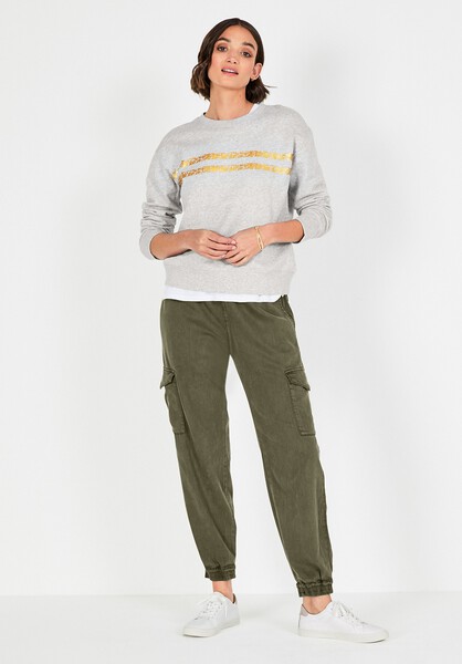Ave Stripe Classic Sweatshirt