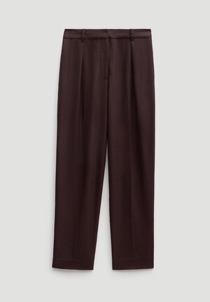 Tapered Leg Trousers