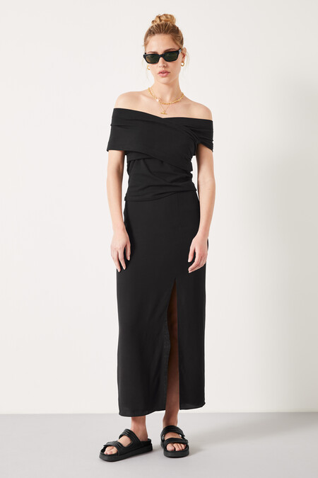 Asymmetrical Bardot Top