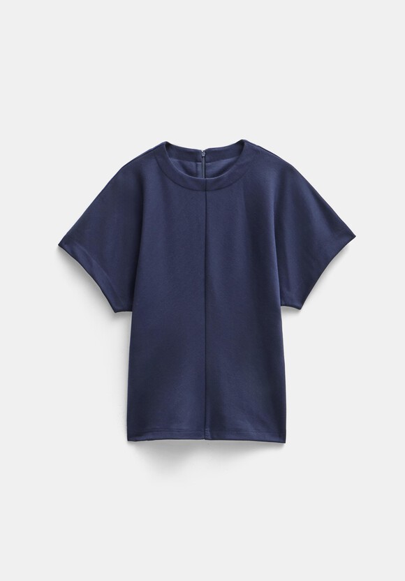 Seam Detail Short Sleeve Top