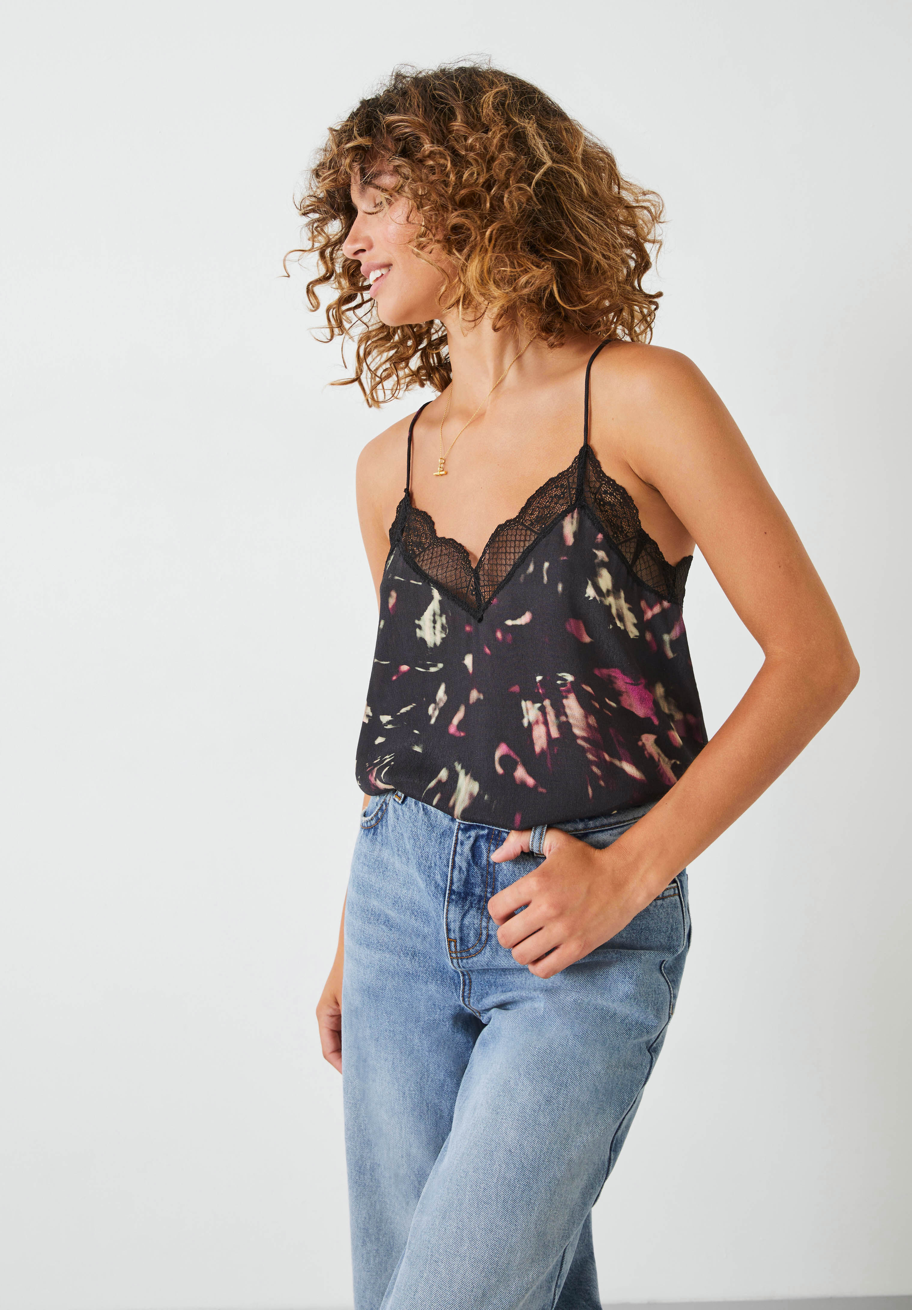 Estella Lace Cami | Shadows | hush