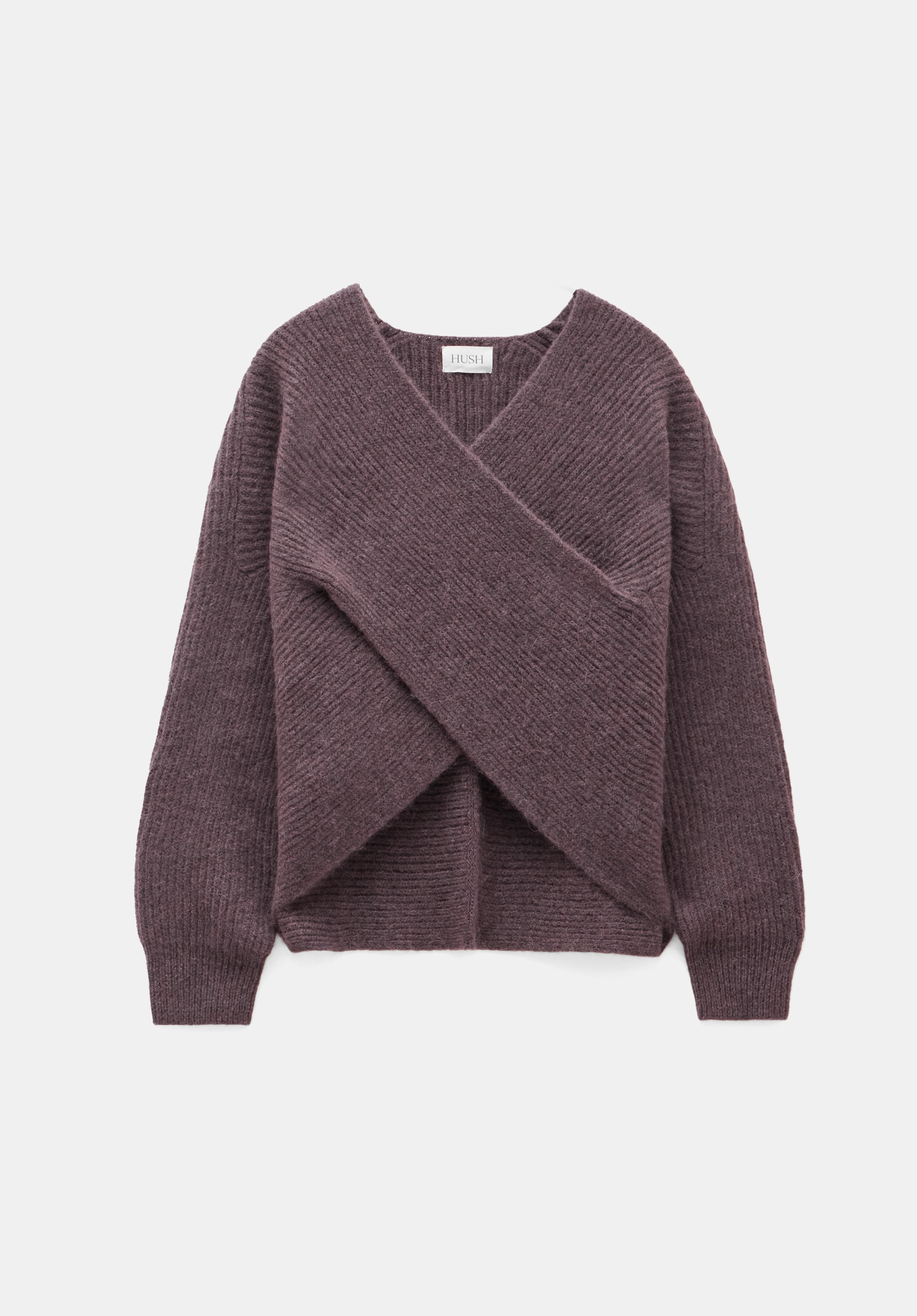 Casey Striped Wool Blend Jumper | Midnight Navy/Ginger | hush Casey Striped Wool Blend Jumper | Midnight Navy/Ginger | hush