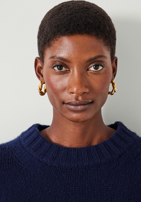 Twist Hoop Earrings