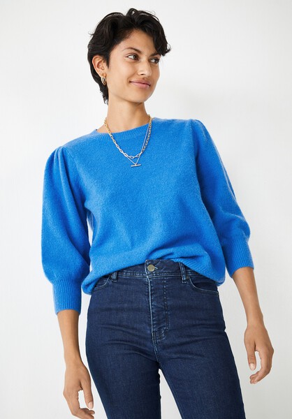 Hattie Wool Blend Crew Neck Jumper