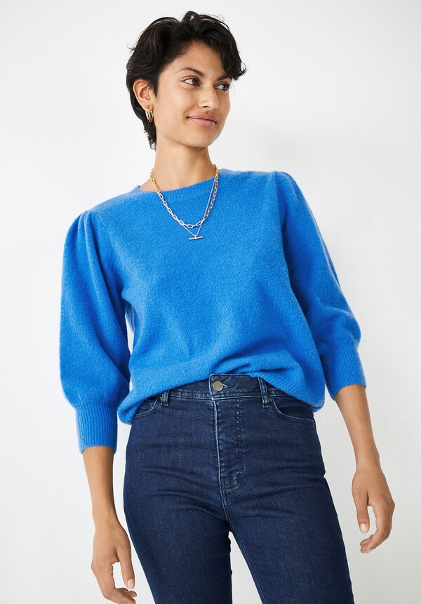 Hattie Wool Blend Crew Neck Jumper