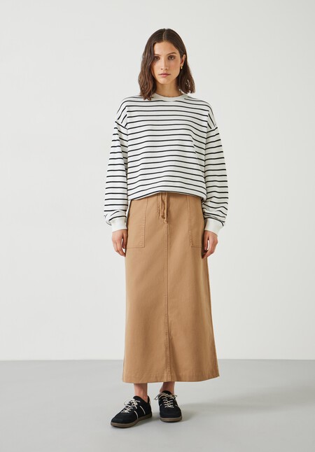 Luca Stripe Sweatshirt