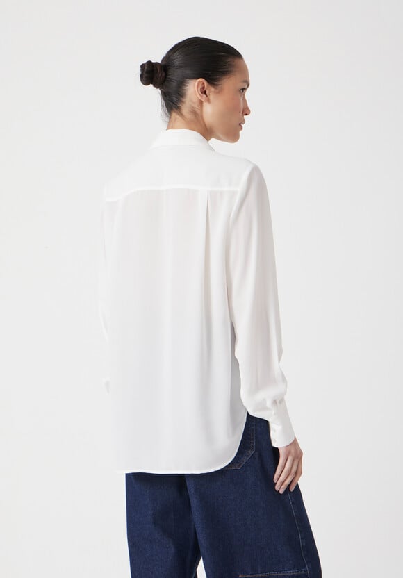 Tuxedo Sheer Shirt