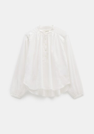 Lhea Oversized Gather Detail Blouse