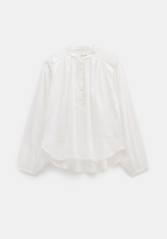 Lhea Oversized Gather Detail Blouse