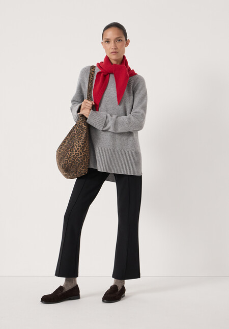 Longline Merino Wool Jumper