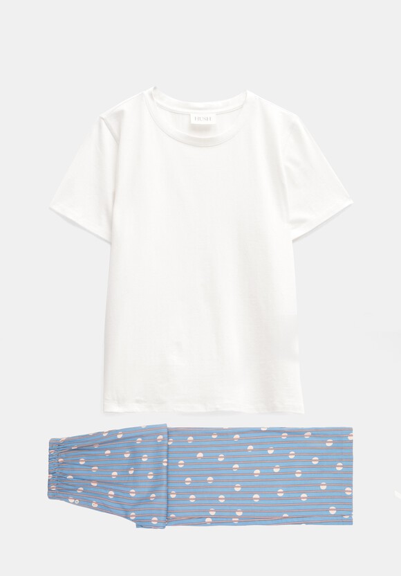 Lucy Cotton Viscose T-Shirt Pyjama Set