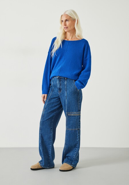 Lilly Slouchy Knitted Jumper