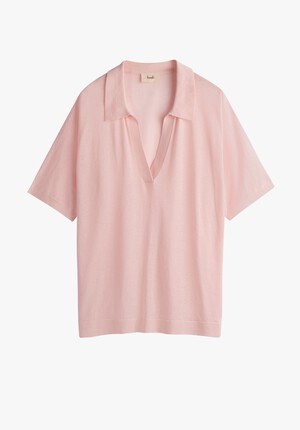 Lulu Knitted Linen Blend T-Shirt