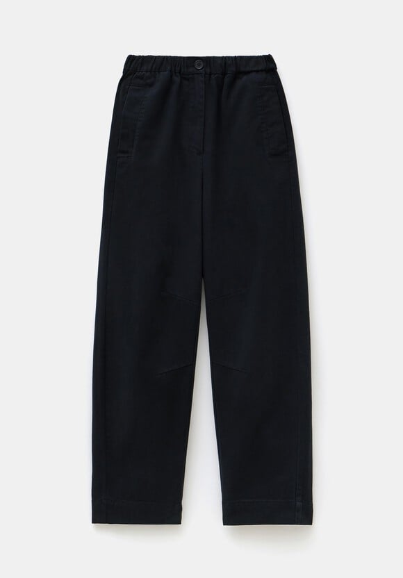 Jack Barrel Leg Pull On Trousers