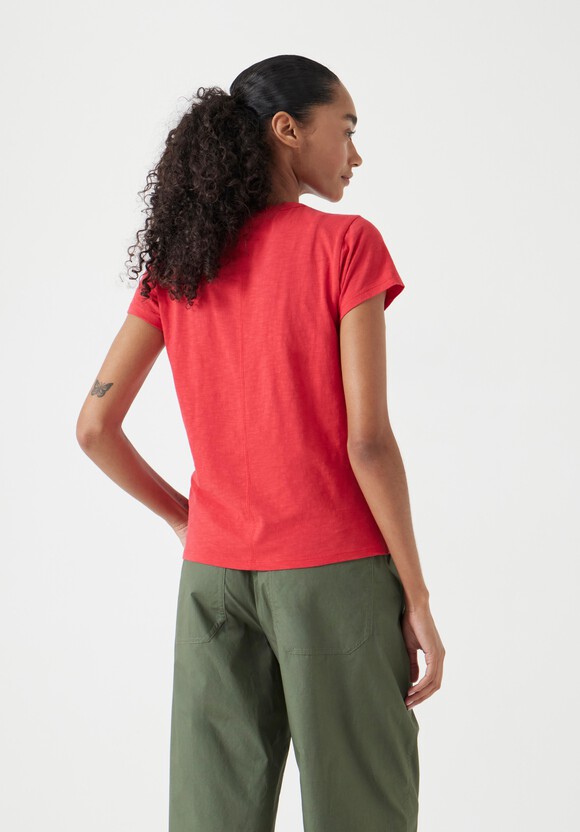 Slim Fit Slub Crew T-Shirt