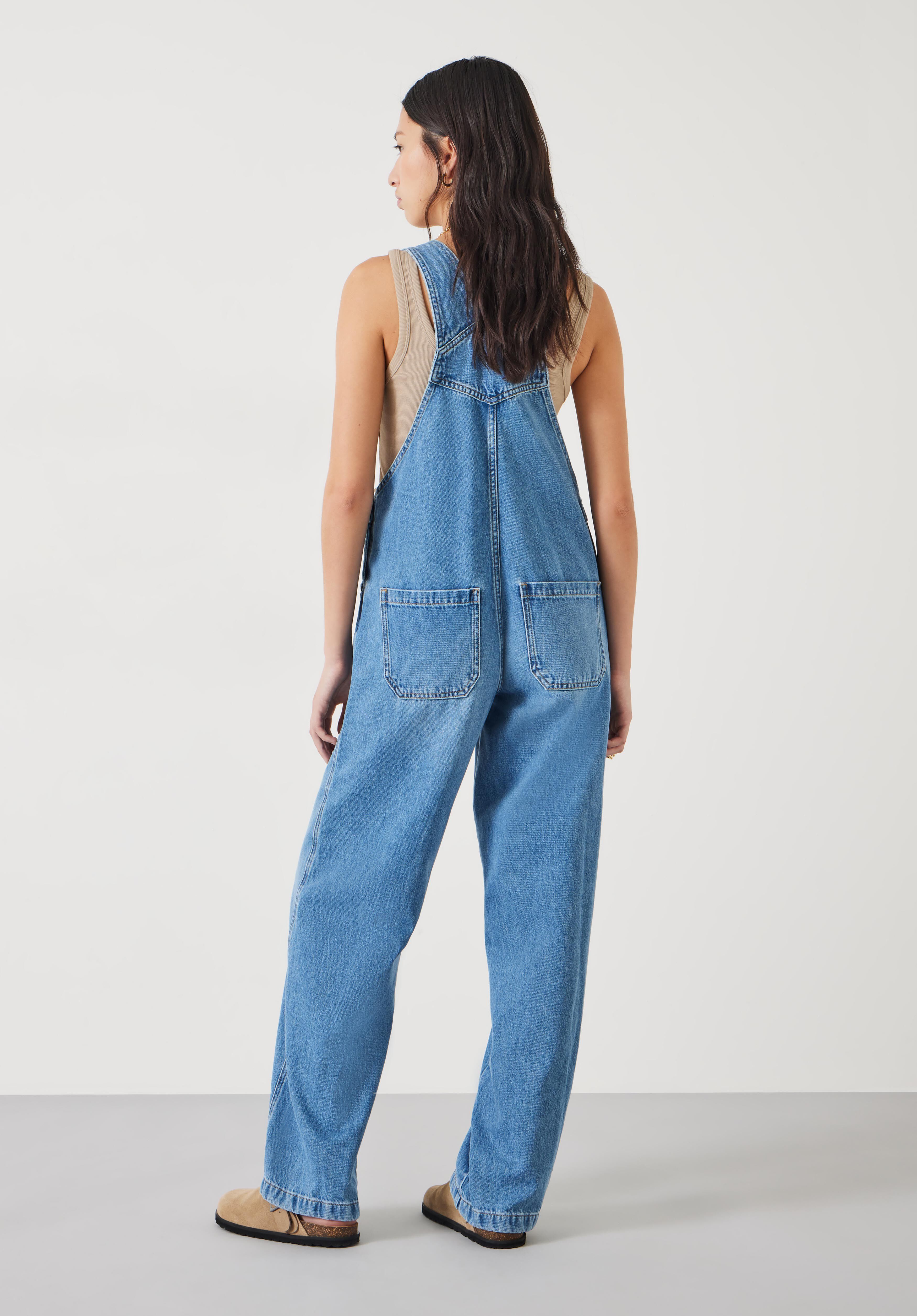 Maya Relaxed Straight Leg Dungarees