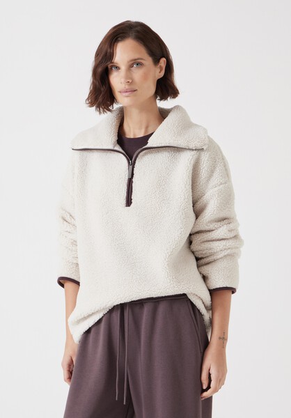 Borg Half Zip Sweatshirt