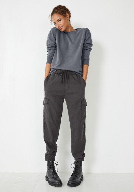 Washed Cargo Trousers