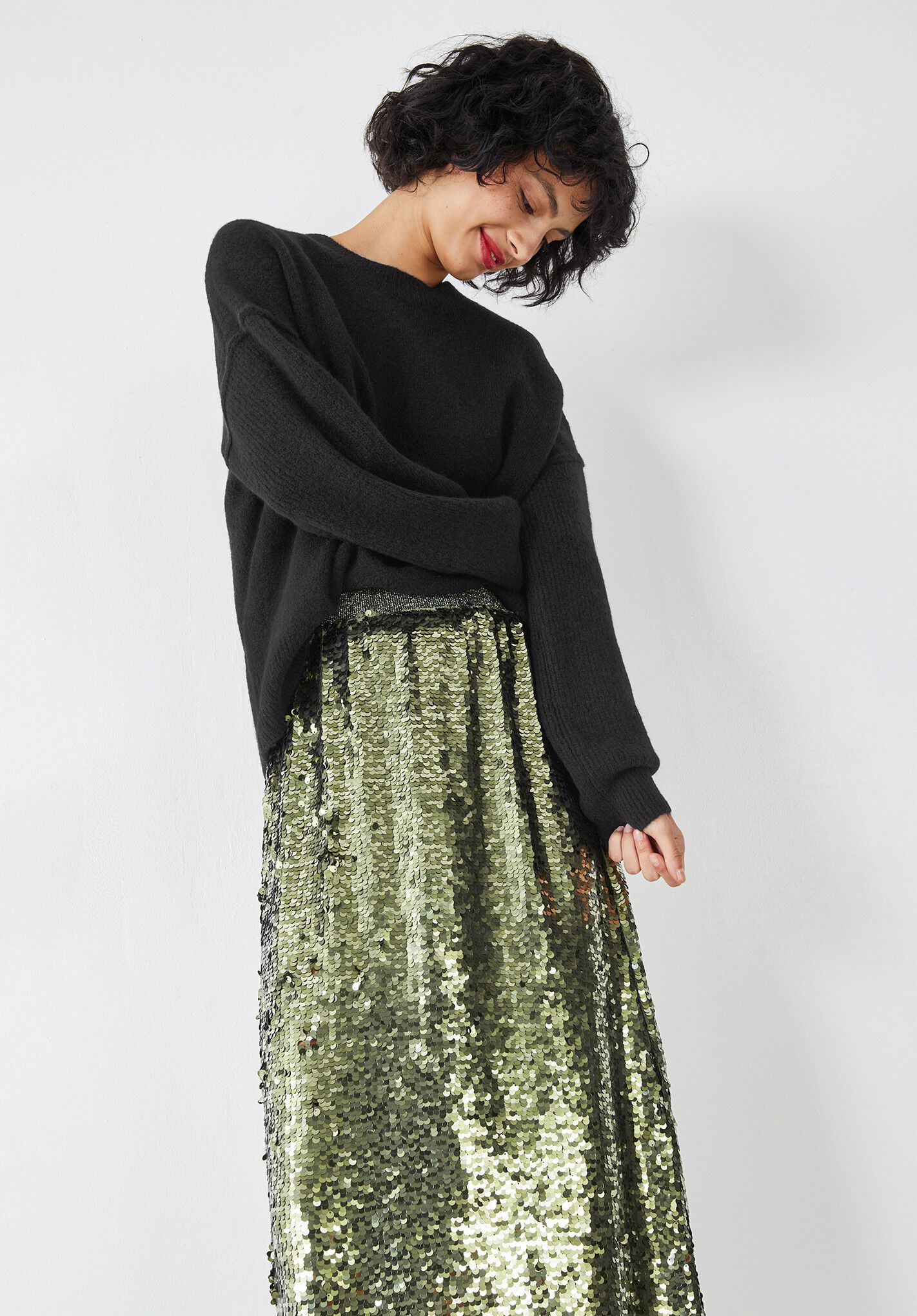 Sequin maxi skirt 90 hotsell