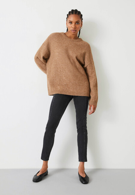 Elaine Slouchy Fit Wool Blend Jumper