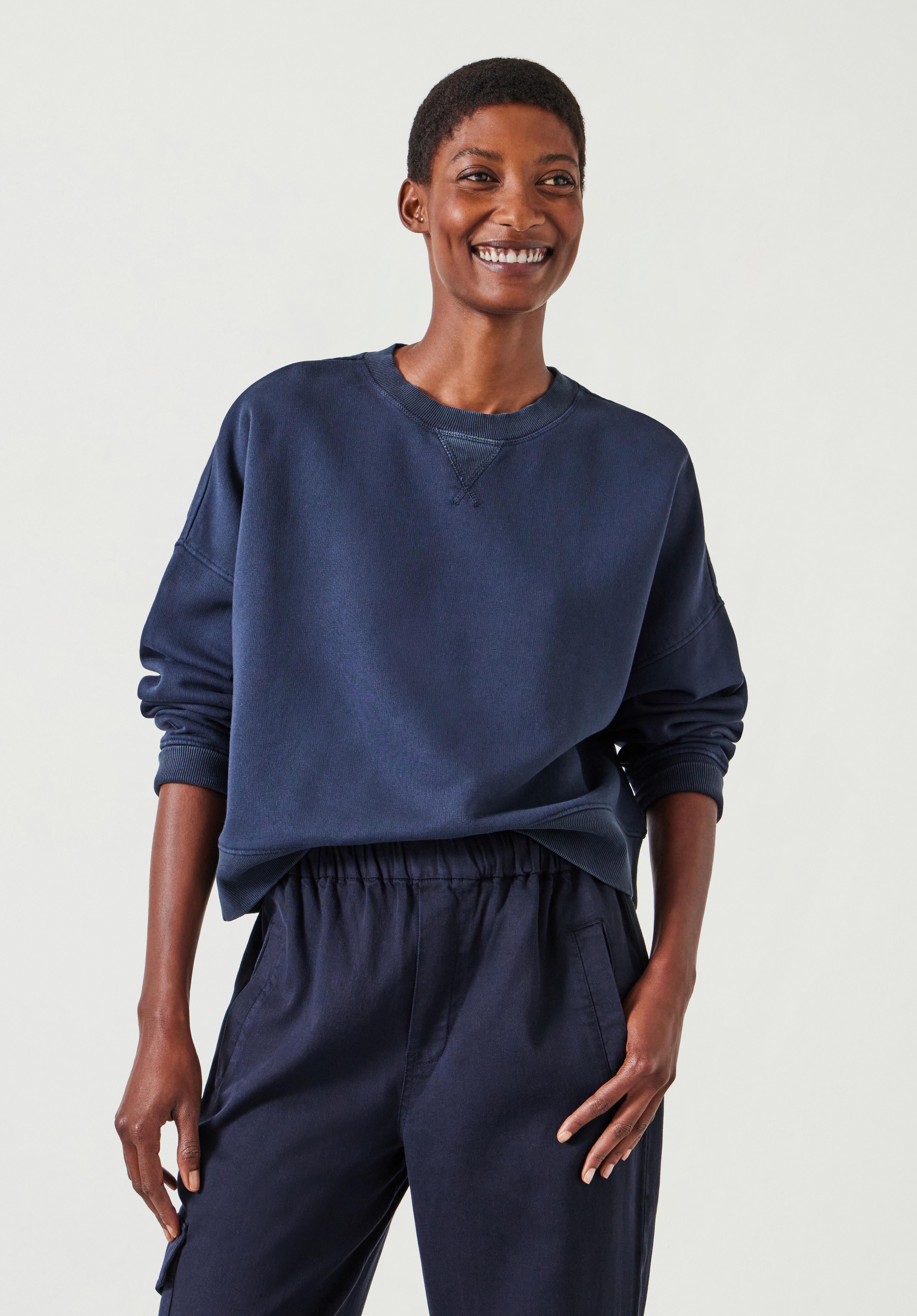 Sweatshirts Navy Sweatshirts hoodies for Women hush