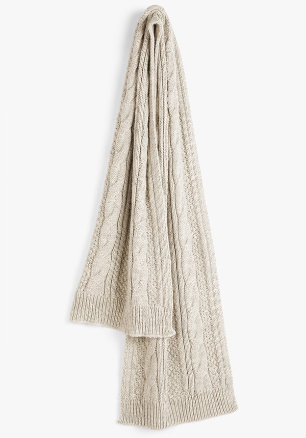 Phebe Cable Knit Scarf