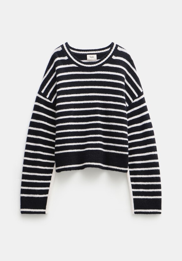Casey Striped Wool Blend Jumper