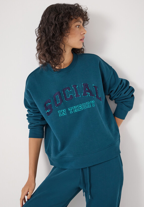 Social In Theory Graphic Sweatshirt