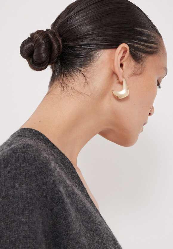 Sculptural Dome Earrings