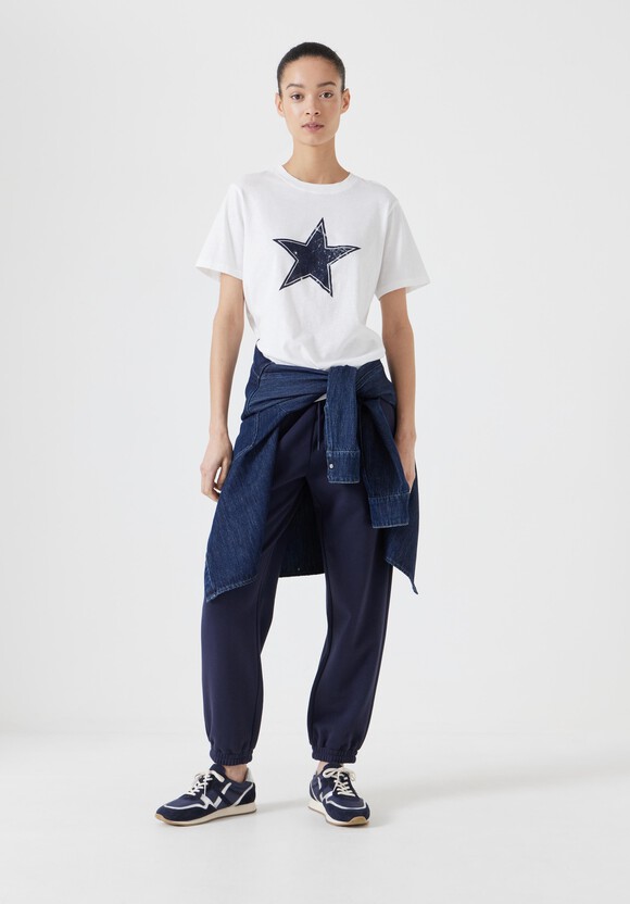 Star Graphic Slub T-Shirt