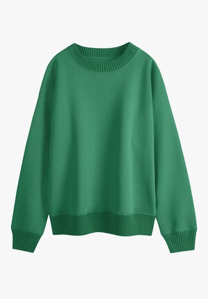 Isabelle Knitted Trim Sweatshirt