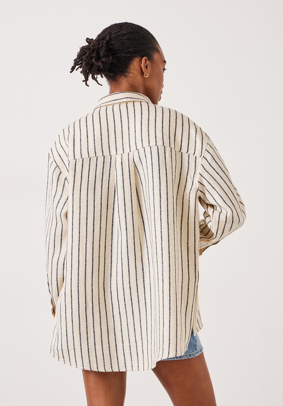 Elysia Stripe Linen Shirt