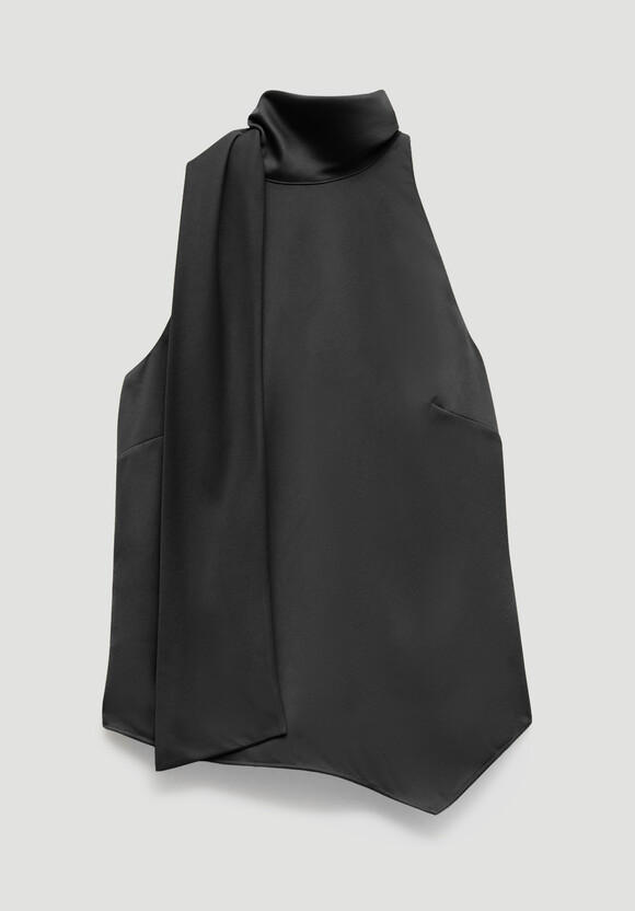 Halter Neck Satin Top Halter Neck Satin Top