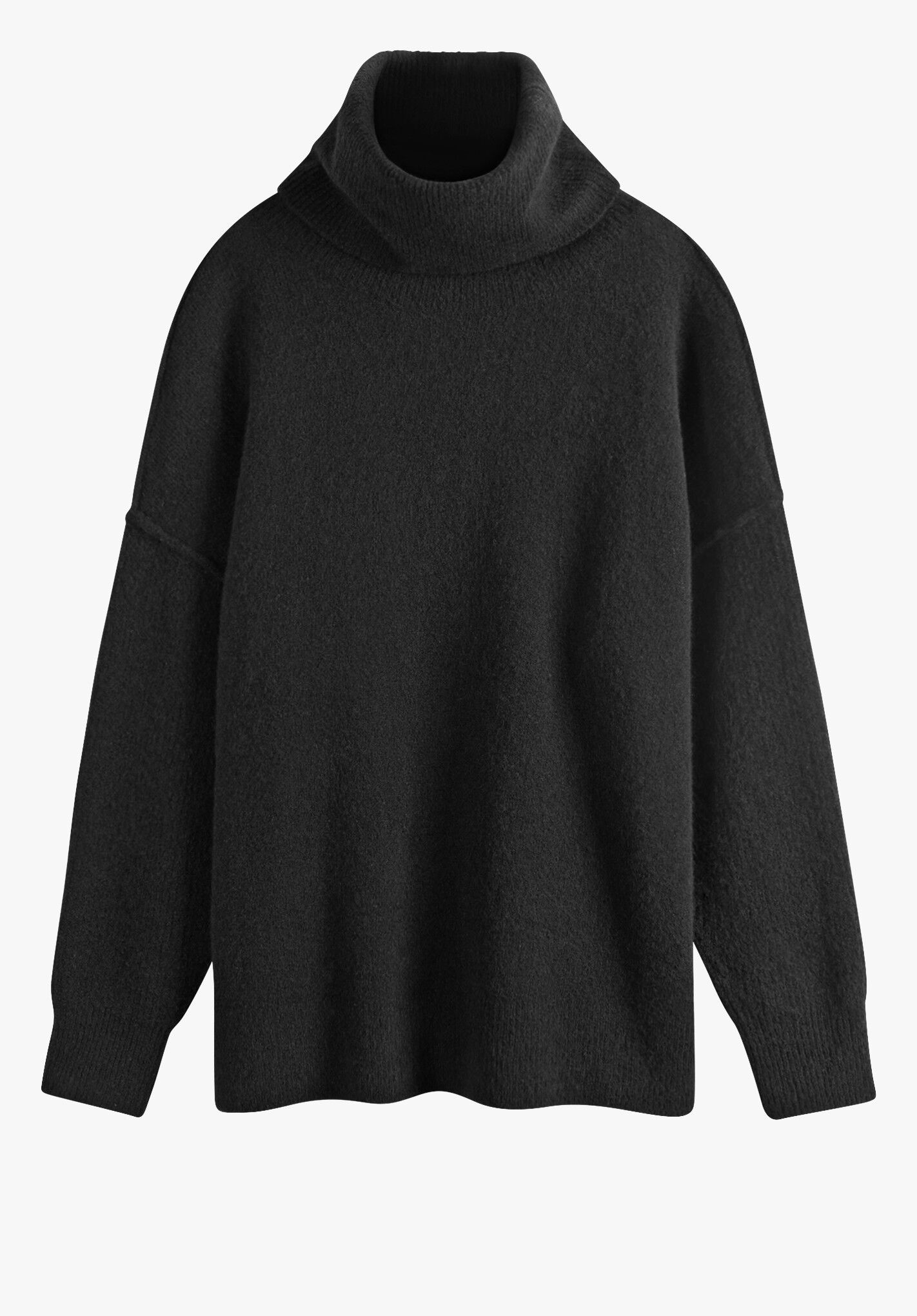 High neck black hotsell jumper