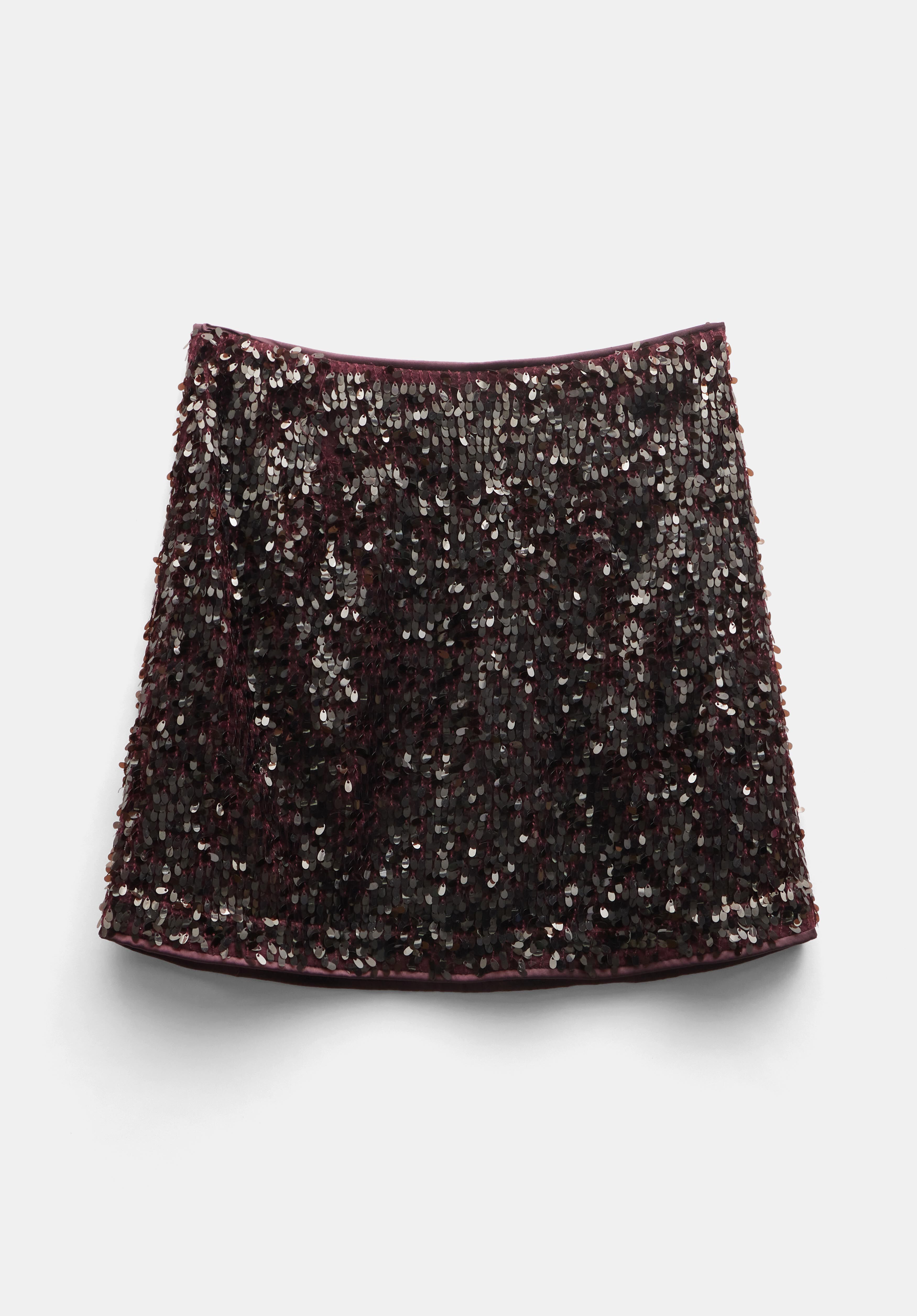 Sequin skirt 2018 discount