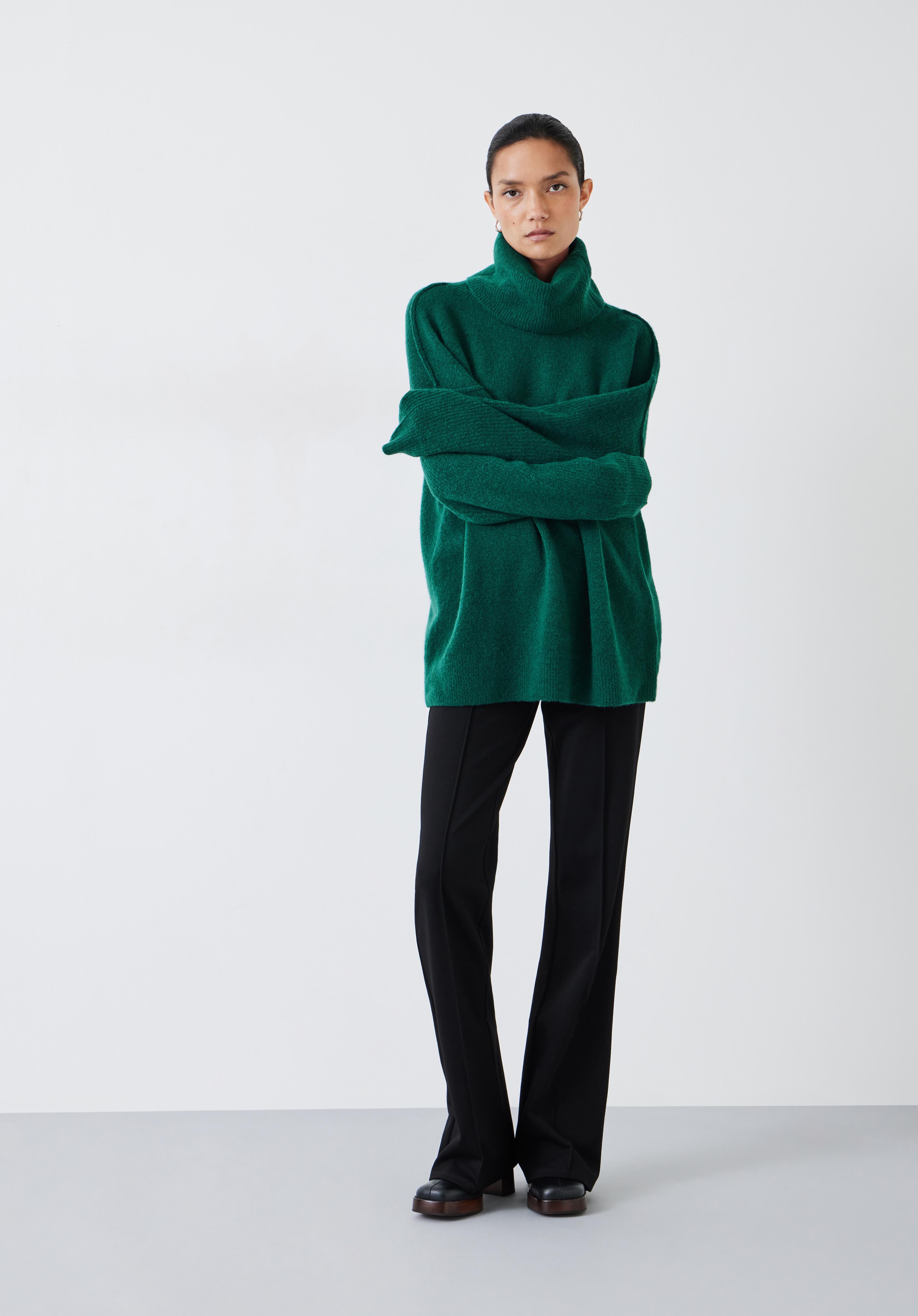 Pretty green roll neck cheap