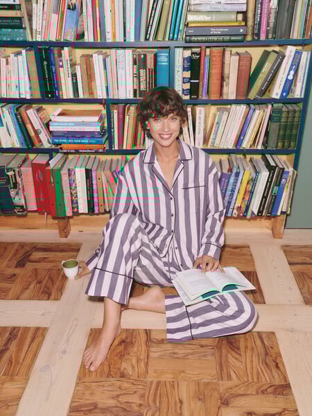 Brushed Cotton Striped Pyjamas