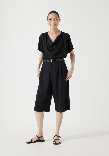 Cowl Neck T-Shirt