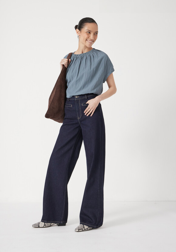 Rowan Welt Pocket Flared Jeans