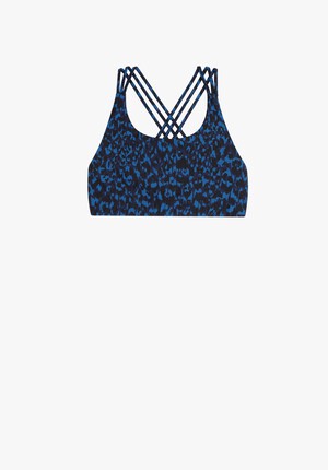 Strappy Printed Sports Bra