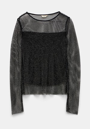 Una Sparkle Long Sleeve Top