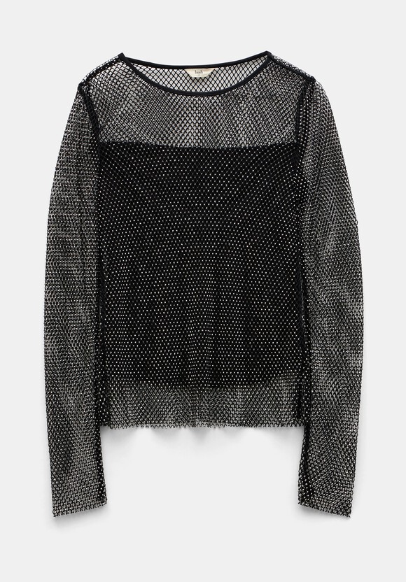 Una Sparkle Long Sleeve Top